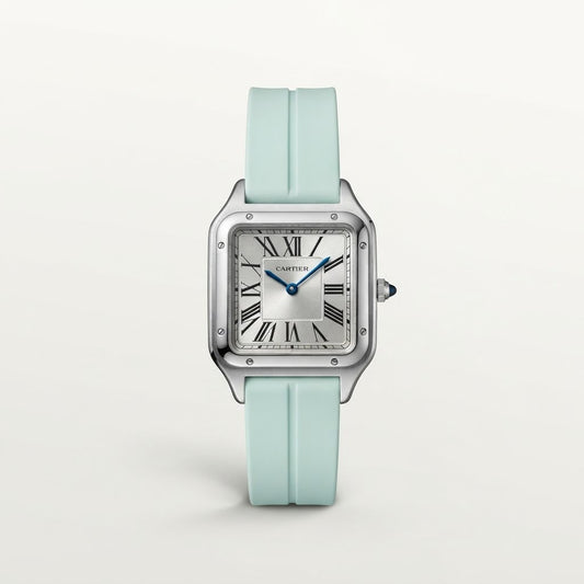 Cartier Santos — bracelet caoutchouc
