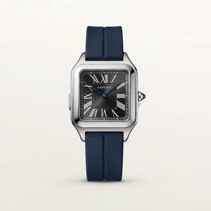 Cartier Santos — bracelet caoutchouc